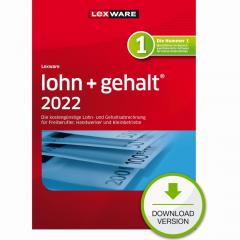 Lexware Lohn+Gehalt 2022 - 1 Device, ABO - ESD-Download ESD