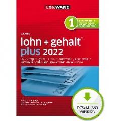 Lexware Lohn+Gehalt plus 2022 - 1 Device, 1 Year - ESD-Download ESD