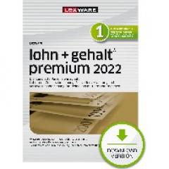 Lexware Lohn+Gehalt premium 2022 - 5 Device, ABO - ESD-Download ESD