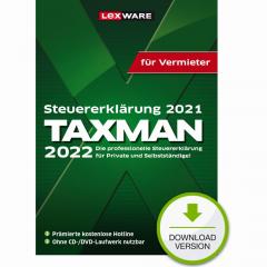 Lexware Taxman 2022 für Vermieter - 1 Device - ESD-Download ESD