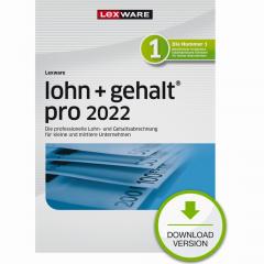 Lexware Lohn+Gehalt pro 2022 - 3 Device, ABO - ESD-Download ESD