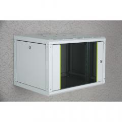 NWS Wandschrank 19 12HE Digitus 643x600x450 mm, Farbe Grau (RAL 7035)