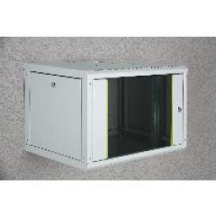 NWS Wandschrank 19 12HE Digitus 643x600x450 mm, Farbe Grau (RAL 7035)