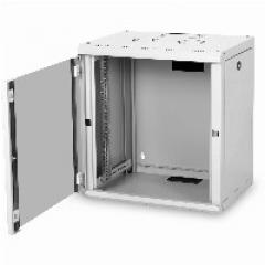 NWS Wandschrank 19 12HE Digitus 643x600x450 mm, Farbe Grau (RAL 7035)