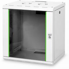 NWS Wandschrank 19 12HE Digitus 643x600x450 mm, Farbe Grau (RAL 7035)