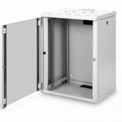 NWS Wandschrank 19 16HE Digitus 820x600x450 mm, Farbe Grau (RAL 7035)
