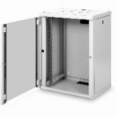 NWS Wandschrank 19 16HE Digitus 820x600x450 mm, Farbe Grau (RAL 7035)