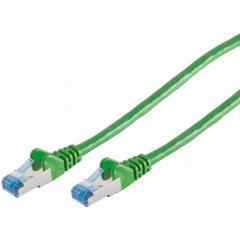 Patchkabel CAT6a RJ45 S/FTP 0,25m Green