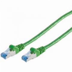 Patchkabel CAT6a RJ45 S/FTP 1m Green