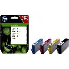 TIN HP # 364XL Combo 4-Pack Black & Color (C/M/Y)