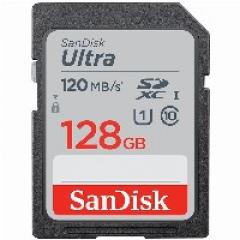 128GB SanDisk Ultra SDXC 120MB/s