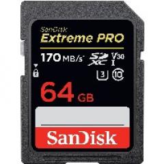 64GB SanDisk Extreme Pro SDXC 170MB/s