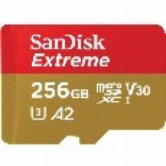 256GB SanDisk Extreme MicroSDXC 160MB/s +Adapter