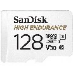 128GB SanDisk High Endurance MicroSDXC 100MB/s +Adapter