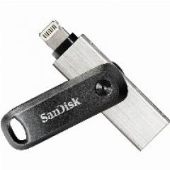 STICK 256GB USB 3.0 SanDisk iXpand Go Apple Lightning black/silver
