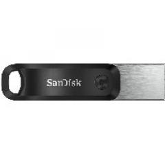 STICK 256GB USB 3.0 SanDisk iXpand Go Apple Lightning black/silver