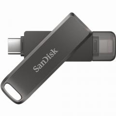 STICK 256GB 3.0 SanDisk iXpand Luxe Duo USB-C / Apple Lightning black