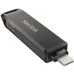 STICK 128GB USB 3.0 SanDisk iXpand Luxe Duo USB-C / Apple Lightning black