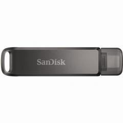 STICK 256GB 3.0 SanDisk iXpand Luxe Duo USB-C / Apple Lightning black