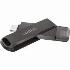 STICK 128GB USB 3.0 SanDisk iXpand Luxe Duo USB-C / Apple Lightning black