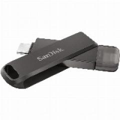 STICK 256GB 3.0 SanDisk iXpand Luxe Duo USB-C / Apple Lightning black