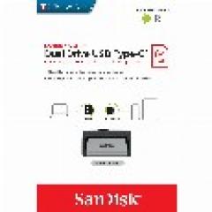 STICK 64GB USB 3.1 SanDisk Ultra Dual Drive Type-A/Type-C black/silver