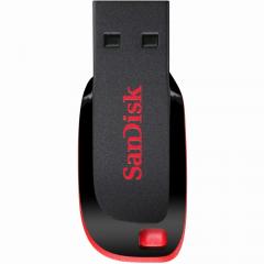 STICK 32GB USB 2.0 SanDisk Cruzer Blade black/red
