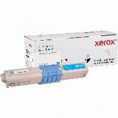 TON Xerox Everyday Toner High Yield Cyan cartridge equivalent to OKI 46508711 for use in: Okidata C332 MC363 MFP