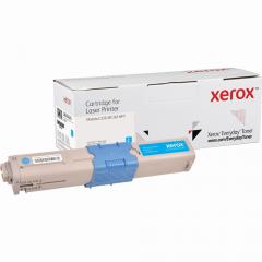 TON Xerox Everyday Toner High Yield Cyan cartridge equivalent to OKI 46508711 for use in: Okidata C332 MC363 MFP