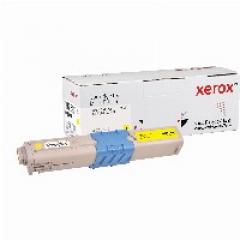 TON Xerox Everyday Toner High Yield Yellow cartridge equivalent to OKI 44469722 for use in: Okidata C510, C511, C530, C531 MC561, MC562 MFP