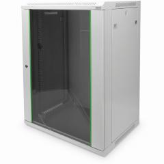 NWS Wandschrank 19 16HE Digitus 816,20x600x450 mm, Farbe Grau (RAL 7035)