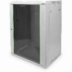 NWS Wandschrank 19 16HE Digitus 816,20x600x450 mm, Farbe Grau (RAL 7035)