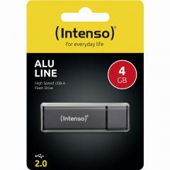 STICK 4GB USB 2.0 Intenso Alu Line Grey