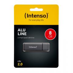 STICK 8GB USB 2.0 Intenso Alu Line Grey