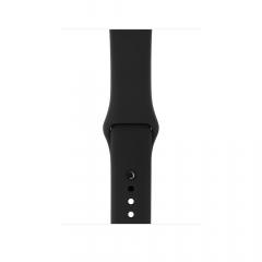 Apple Watch Series 3 GPS, 42mm Space Grey Aluminium Case with Black Sport Band