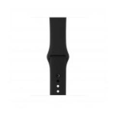 Apple Watch Series 3 GPS, 38mm Space Grey Aluminium Case with Black Sport Band