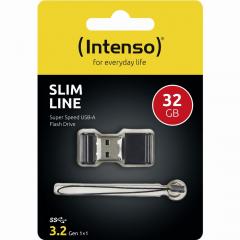 STICK 32GB USB 3.0 Intenso Slim Line Black