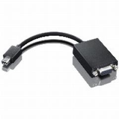 Adapter Lenovo mini DisplayPort > VGA (HD-15) (ST-BU) 0,2m Black