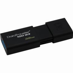 STICK 32GB USB 3.0 Kingston DataTraveler 100G3 black