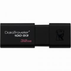 STICK 32GB USB 3.0 Kingston DataTraveler 100G3 black