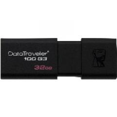 STICK 32GB USB 3.0 Kingston DataTraveler 100G3 black