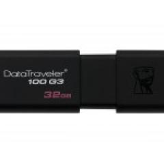 STICK 32GB USB 3.0 Kingston DataTraveler 100G3 black