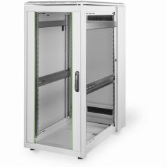 Netzwerkschrank 19 26HE Digitus 1342x600x1000 mm, Farbe Grau RAL 7035