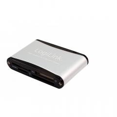 CardReader USB LogiLink 56/1+HC black/silver
