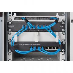 NWSZ Fachboden 10 1HE 254mm Digitus Farbe Grau (RAL 7035)
