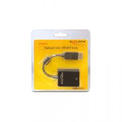 Adapter DisplayPort > DVI (ST-BU) DeLOCK Black