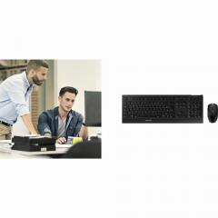 Cherry B.UNLIMITED AES Wireless Desktop black
