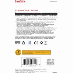 STICK 32GB USB 2.0 SanDisk Cruzer Glide black