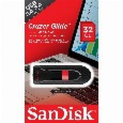 STICK 32GB USB 2.0 SanDisk Cruzer Glide black