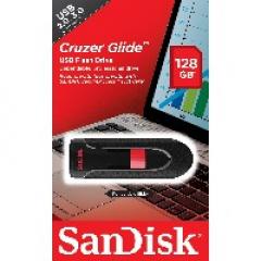 STICK 128GB USB 2.0 SanDisk Cruzer Glide black